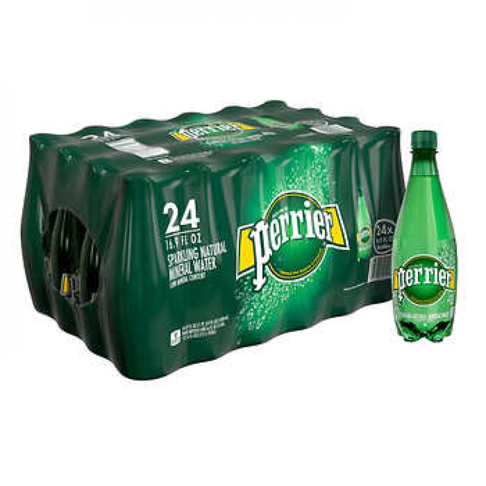 Perrier Sparkling Mineral Water 16.9 Fl. Oz., 24-count